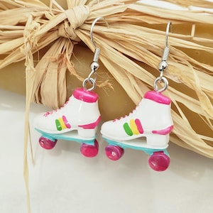 Roller Skates Dangle Earrings |  Retro Style