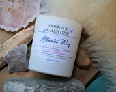 Hand Poured Luxury Soy Candle - (Boho, retro vibes Made in Belfast, Sustainable Soy Wax Candle) FREE PERSONALISATION AVAILABLE