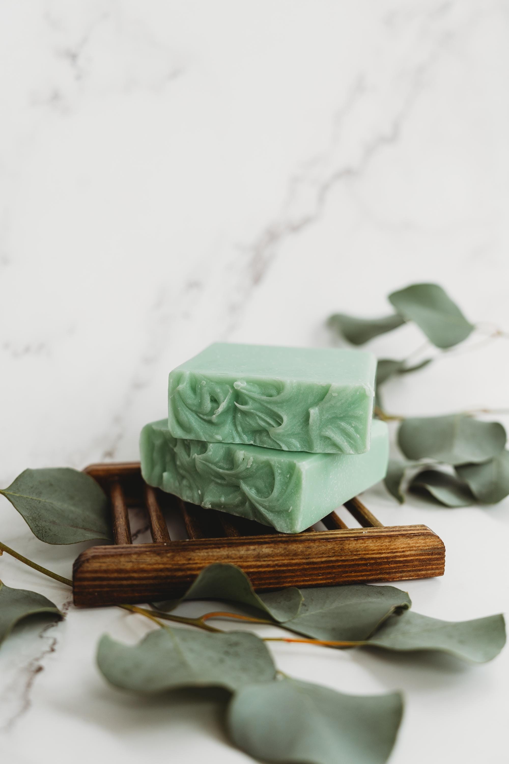 Eucalyptus and Mint 4oz Handmade Artisan Soap Bar | Luxurious Lather ...
