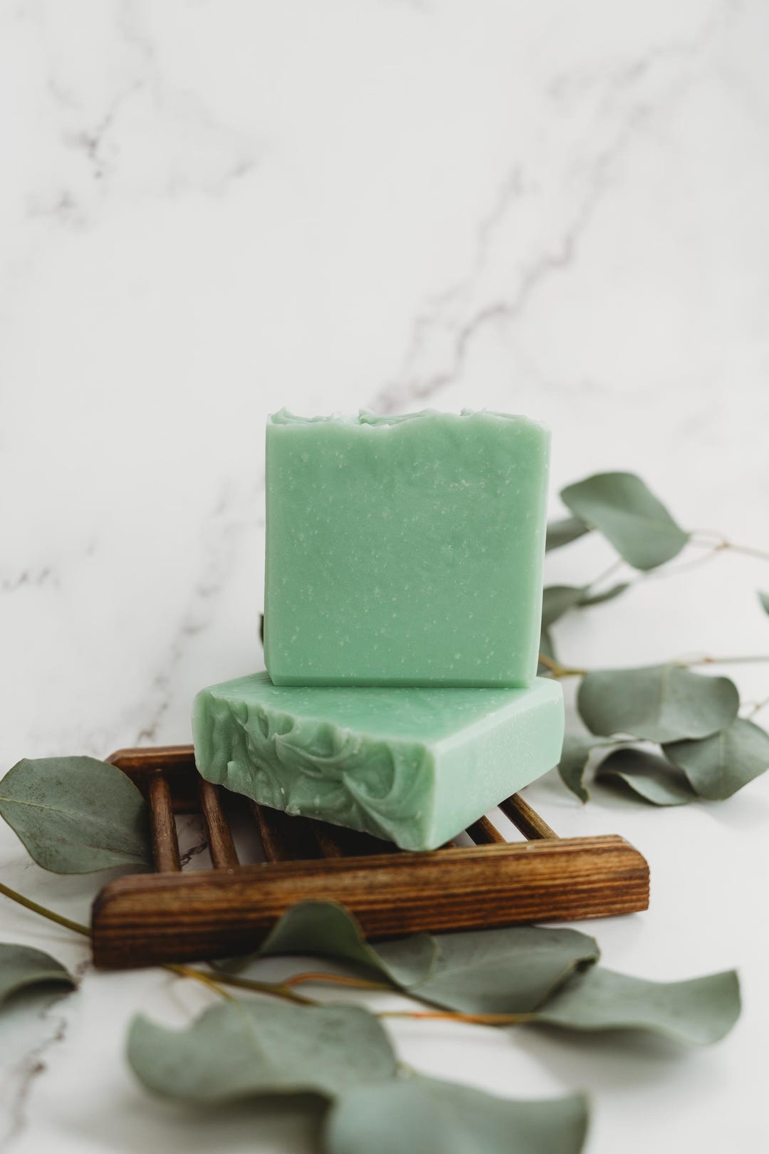 Eucalyptus and Mint 4oz Handmade Artisan Soap Bar | Luxurious Lather ...