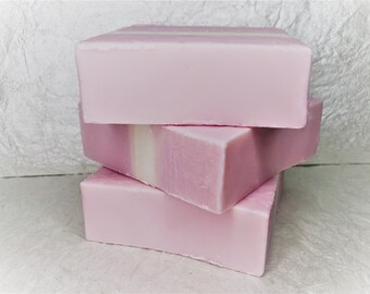 Cherry Almond Solid Shampoo Bar | Vegan and Cruelty Free | Pink and Gold | Nourishing Hair Care | Eco Friendly | Cerauno Soaps