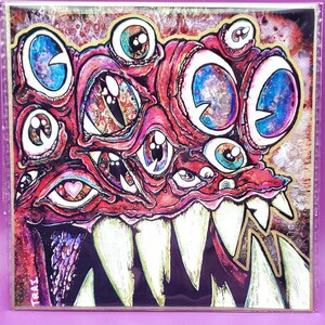 HAROLD  square monster art print
