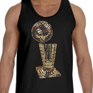 2019 NBA Champion Toronto Raptors Typography Graphic on Gildan Adult Ultra Cotton Tank Top | G220