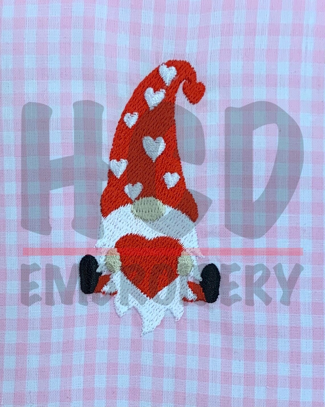 Valentines day gnome heart machine embroidery  etsy Valentines day gnome heart machine embroidery  etsy