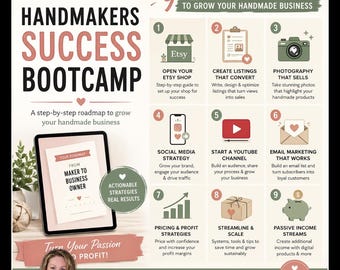 How To Start A SUCCESSFUL CRAFT BUSINESS From Home | Start and Grow Your Etsy Shop | YouTube, Social Media & Passive Income Guide