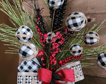 Christmas Tree Topper With Ribbon Tails