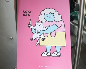 Come on then, scumbag grandma poster