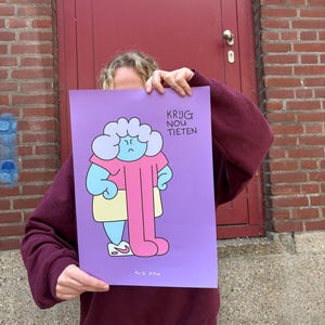 Krijg nou tieten poster, A3