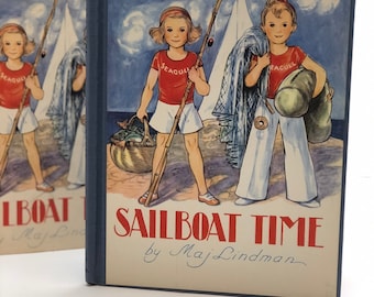 1946 Flicka Ricka Dicka: Vintage Children's Sailing Storybook