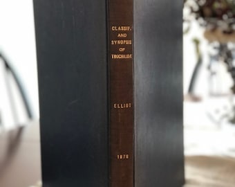 1878 Classification & Synopsis of the Trochididae; Hummingbirds; Ornithology; Birdwatching; Antique Bird Book; Elliot