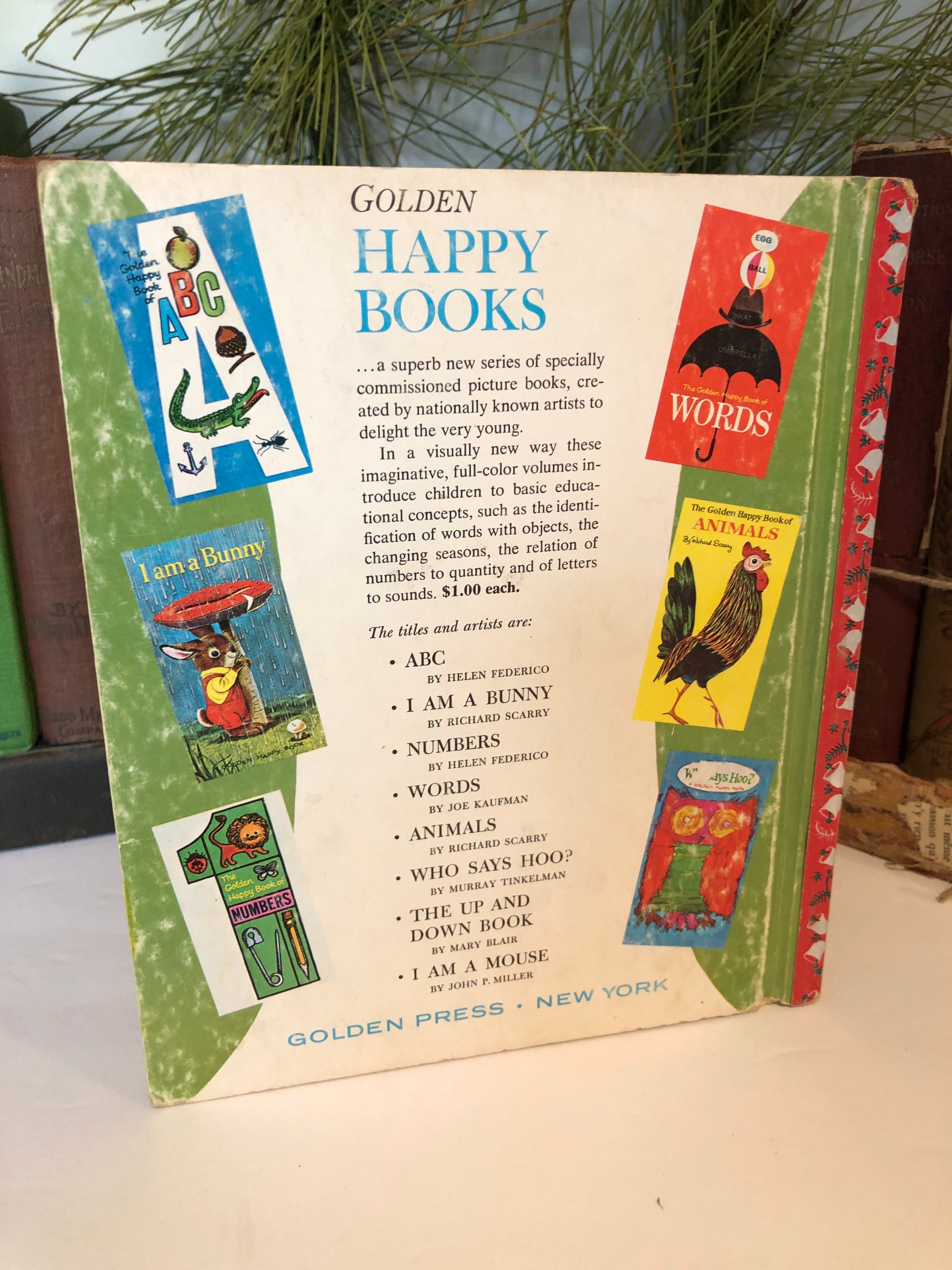 1964 Jingle Bells Little Golden Book Christmas Story 1st A Etsy