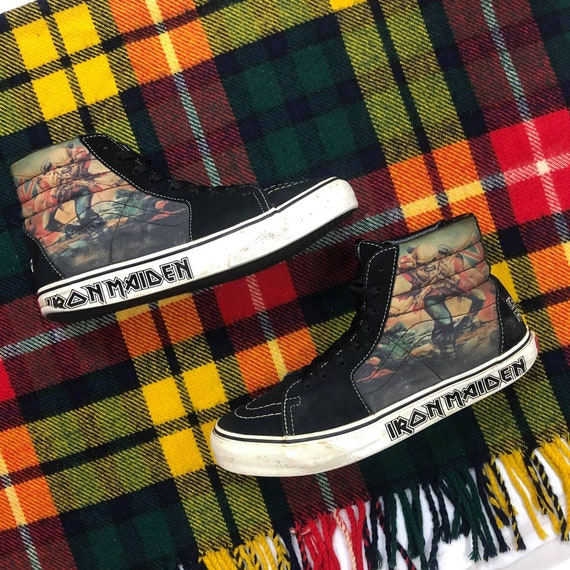 Vintage Vans SK8 High X Ironmaiden