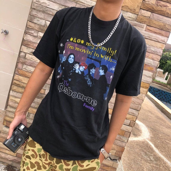 Vintage Ozzy osbourne family t-shirt by All sport