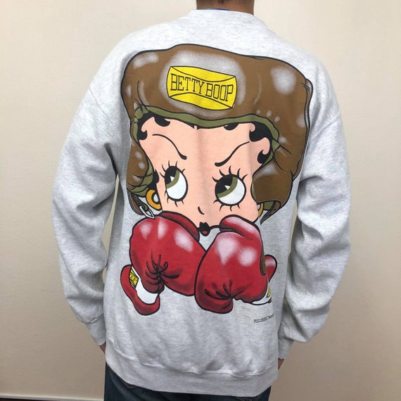 Vintage 1993 Betty Boop Boxing Sweater
