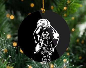 Michael Jordan Ornament Etsy