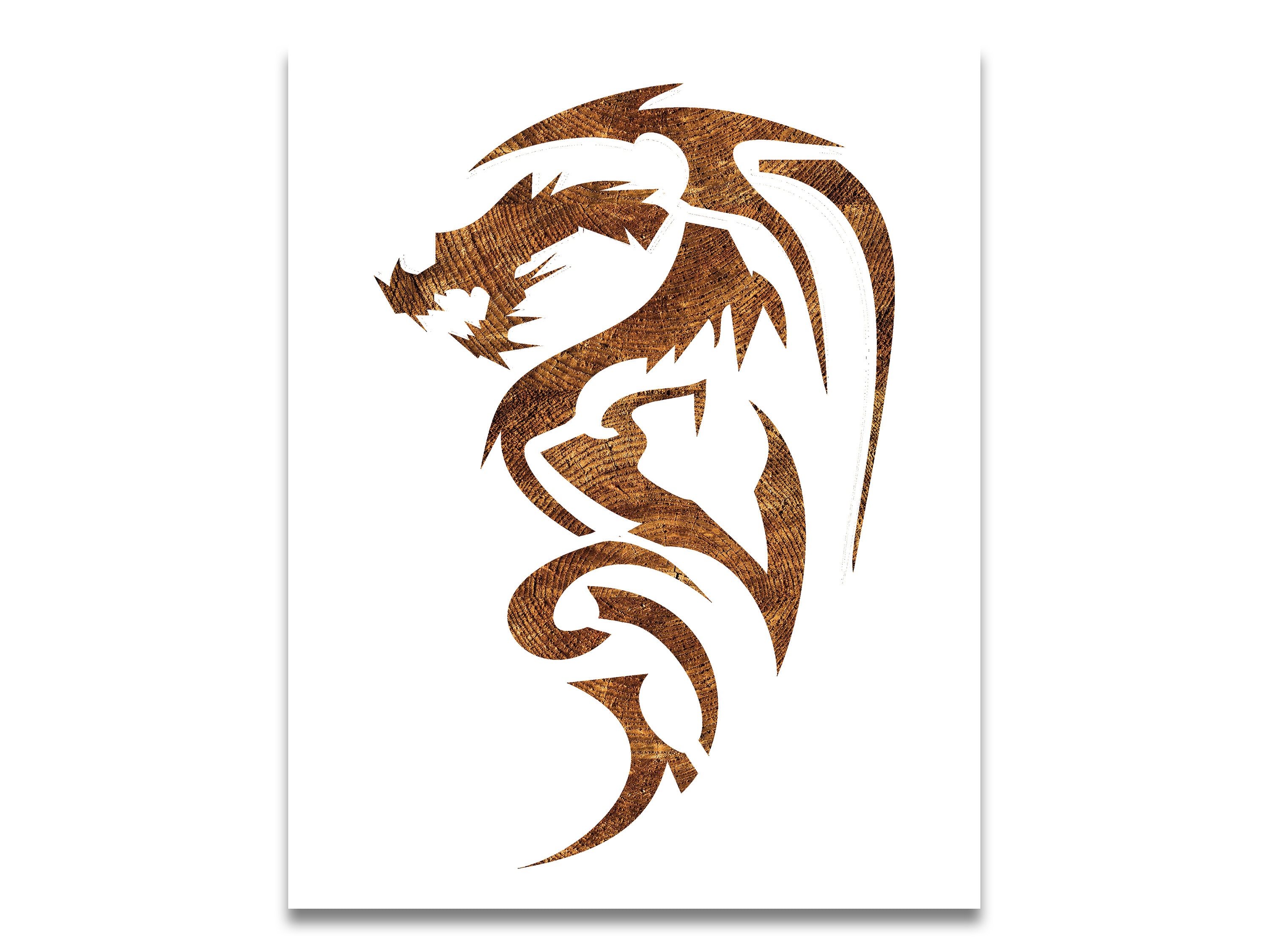 Drachen Schablone Wiederverwendbare Farb Mal & - Etsy.de