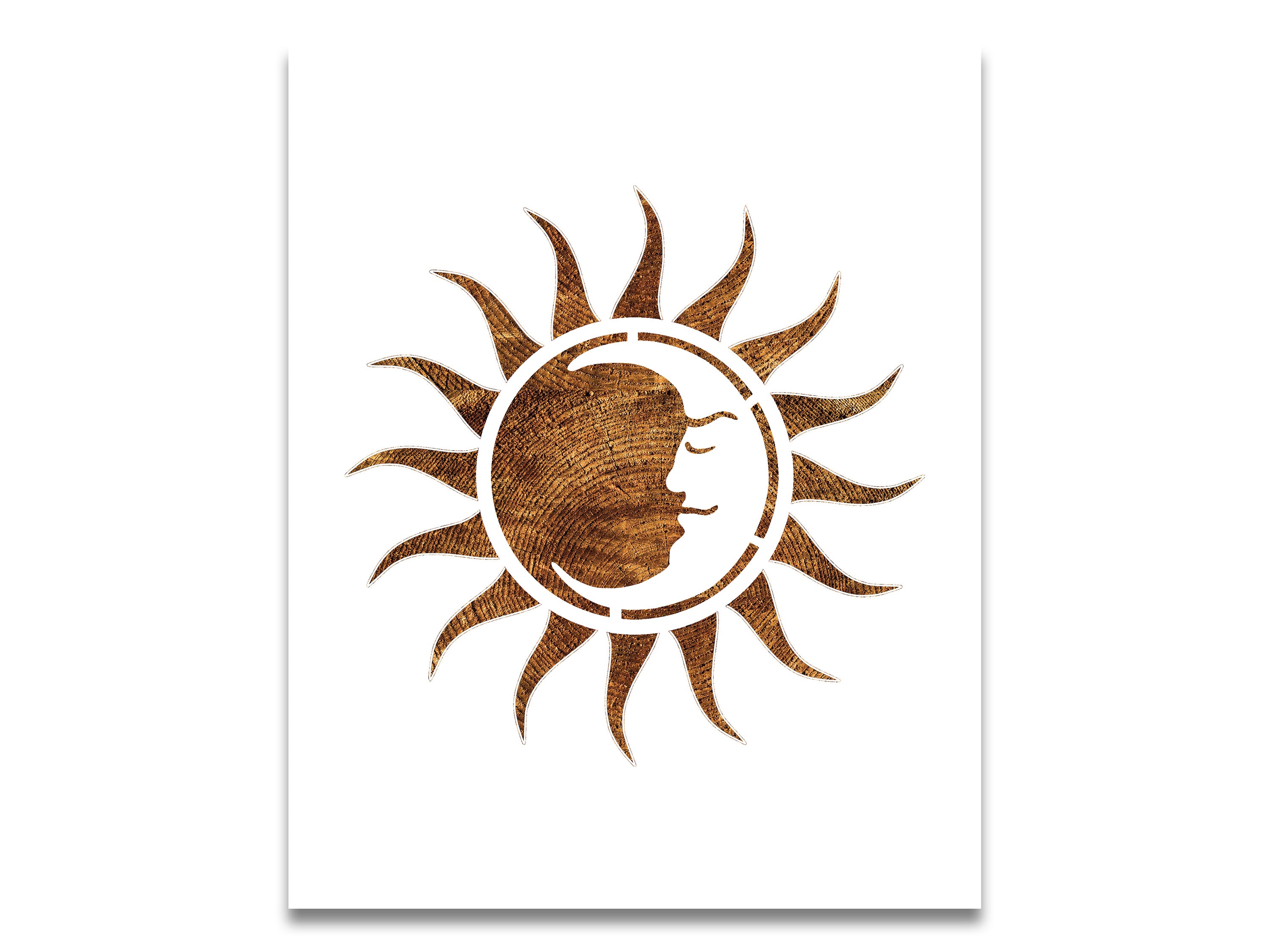 Sun Moon Stencil Reusable Color Draw Paint Custom Etsy sun-moon-stencil-reusable-color-draw-paint-custom-etsy