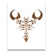 Scorpion Stencil Reusable Color Draw &amp; Paint Stencil - Etsy