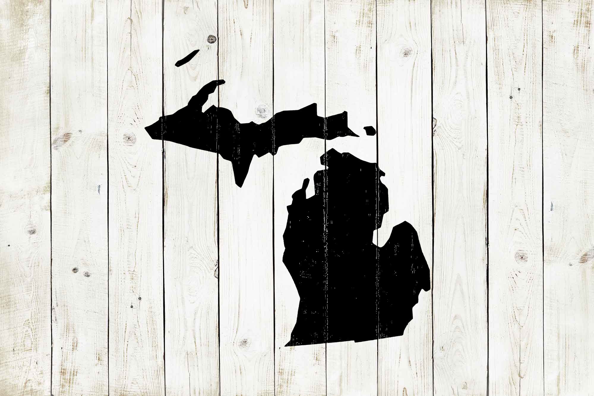 Michigan Stencil Reusable Color Draw &amp; Paint Stencil | Etsy
