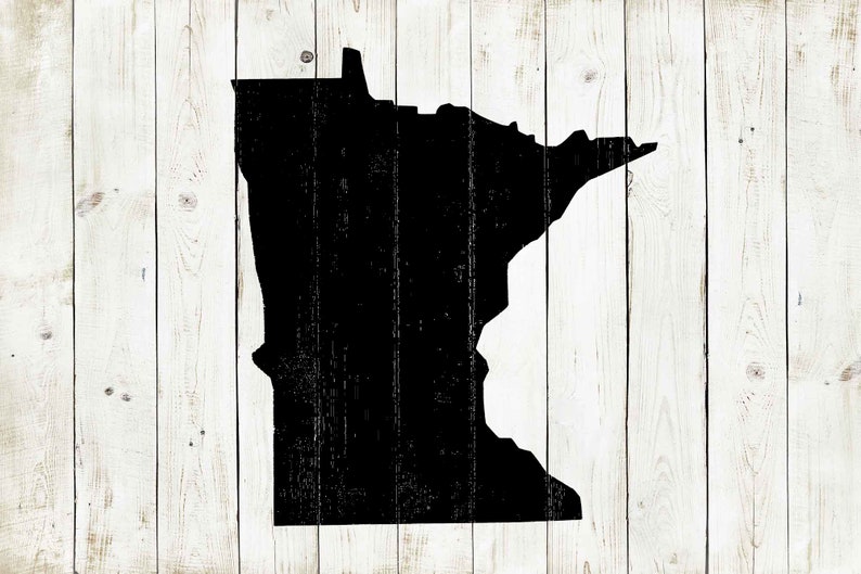 Minnesota Stencil Reusable Color Draw &amp; Paint Stencil - Etsy