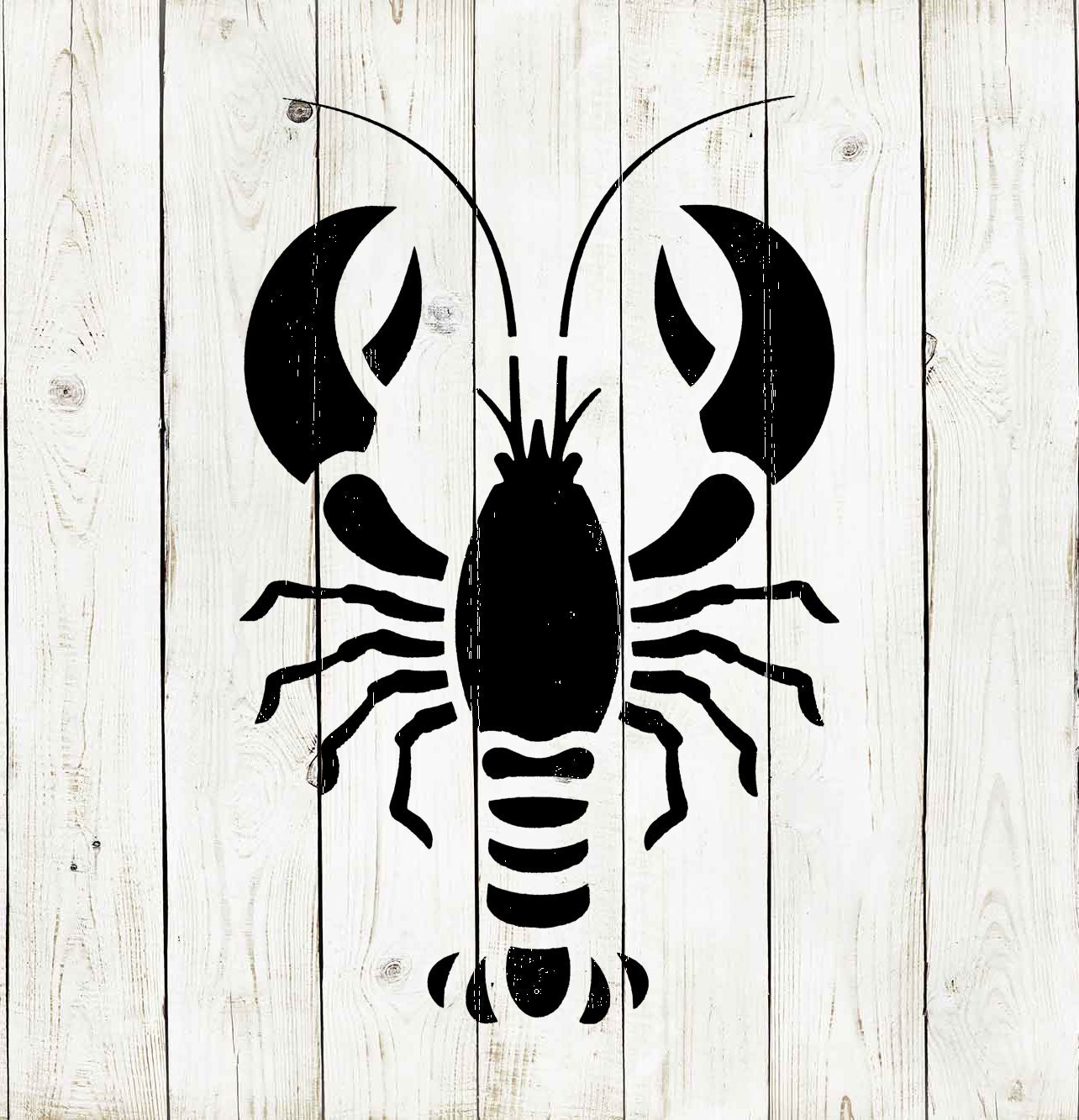 Lobster Stencil Reusable Color Draw & Paint Stencil | Etsy