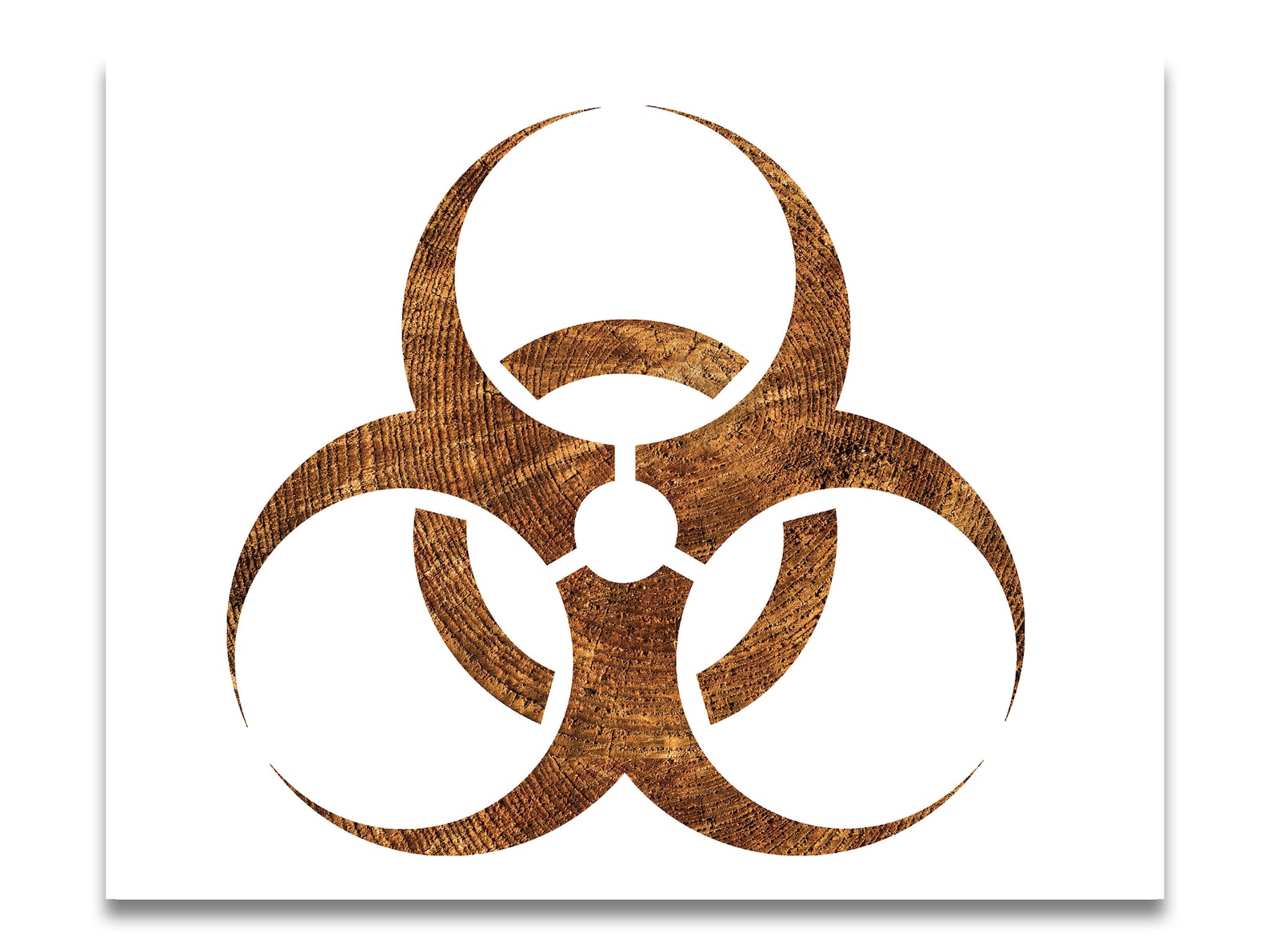 Biohazard symbol Stencil Biohazard Logo Stencil Biohazard | Etsy