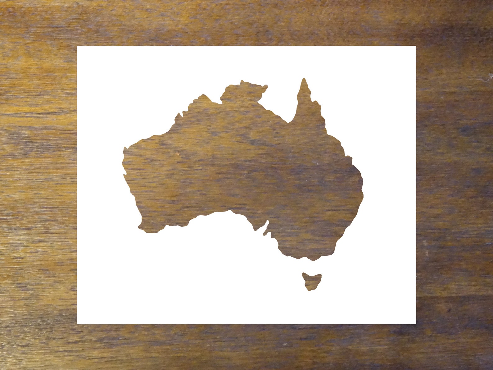 Australia Stencil Reusable Color Draw & Paint Stencil Etsy