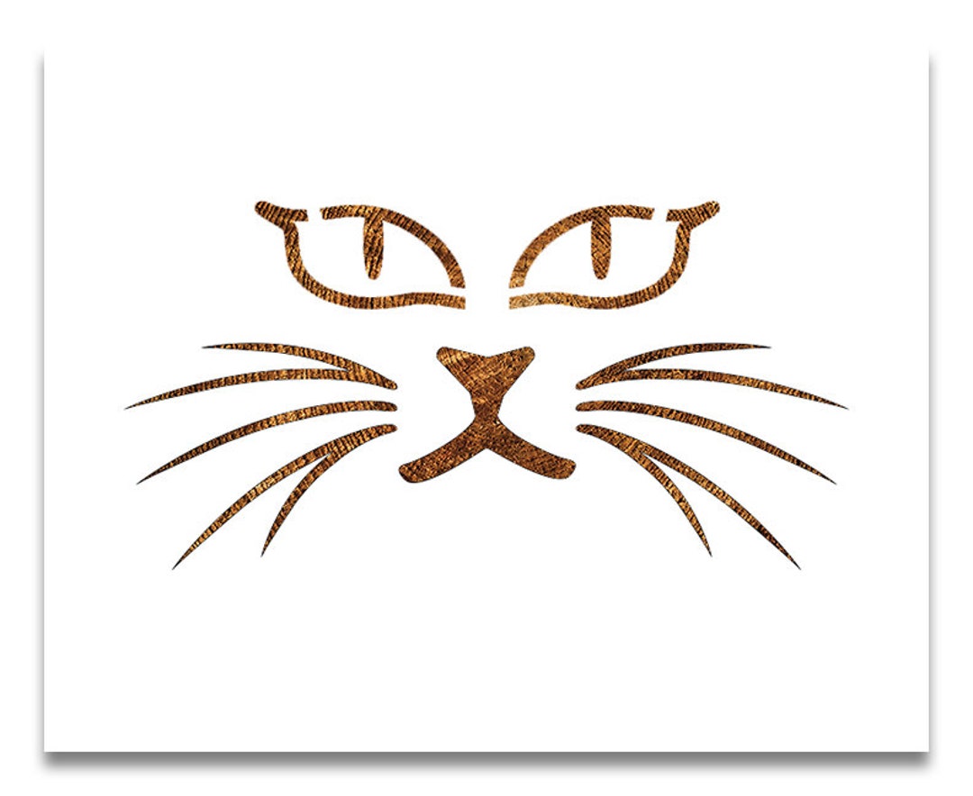 Cat Face Stencil Reusable Color Draw Paint Stencil Etsy Cat Face Stencil Reusable Color Draw Paint Stencil Etsy
