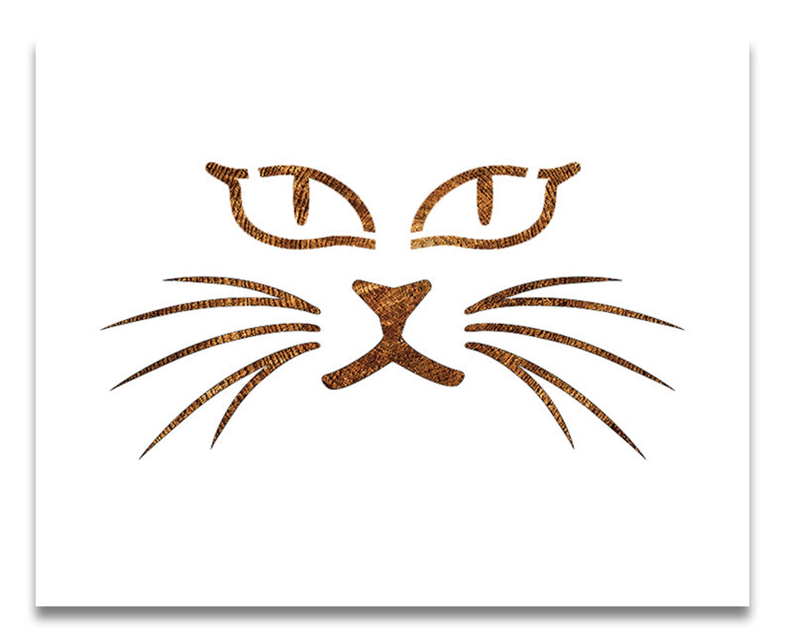 Cat Face Stencil Printable