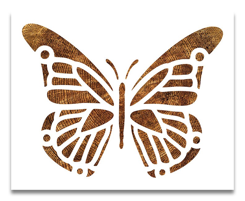 butterfly stencil reusable color draw paint stencil etsy