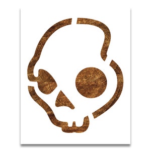 Punisher Skull Stencil Reusable Color Draw Paint Custom -  Portugal