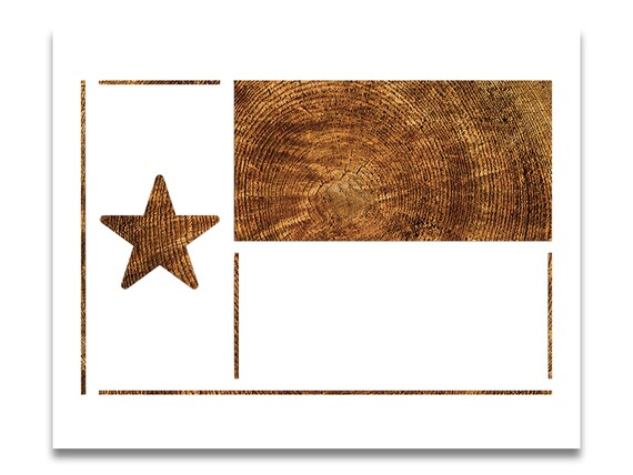 Texas Flag Stencil Reusable Color Draw & Paint Stencil | Etsy