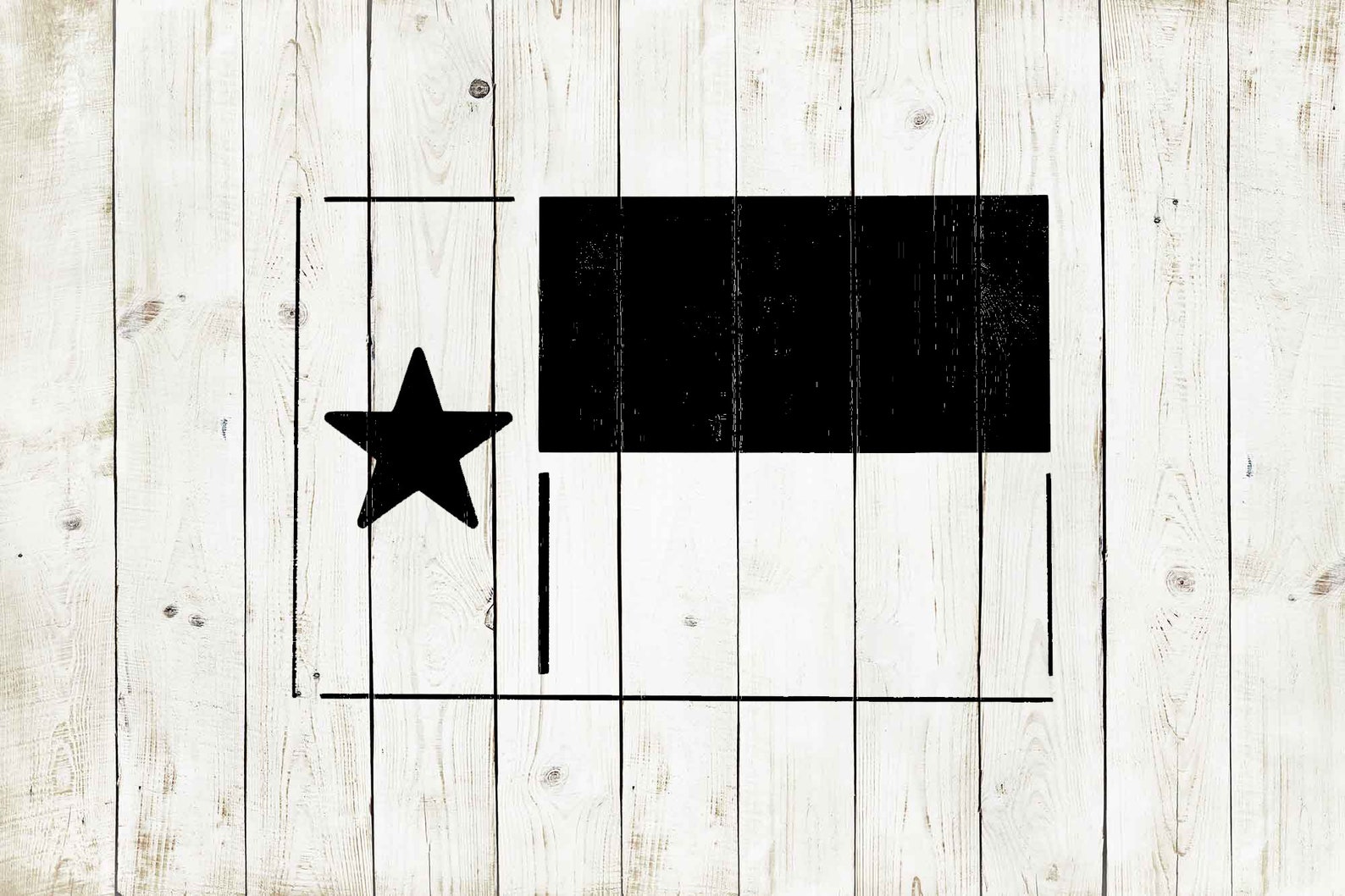 Texas Flag Stencil Reusable Color Draw & Paint Stencil | Etsy