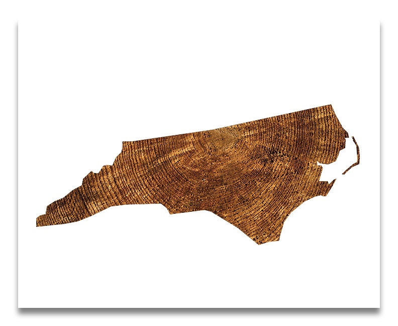 North Carolina Stencil Reusable Color Draw &amp; Paint Stencil | Etsy
