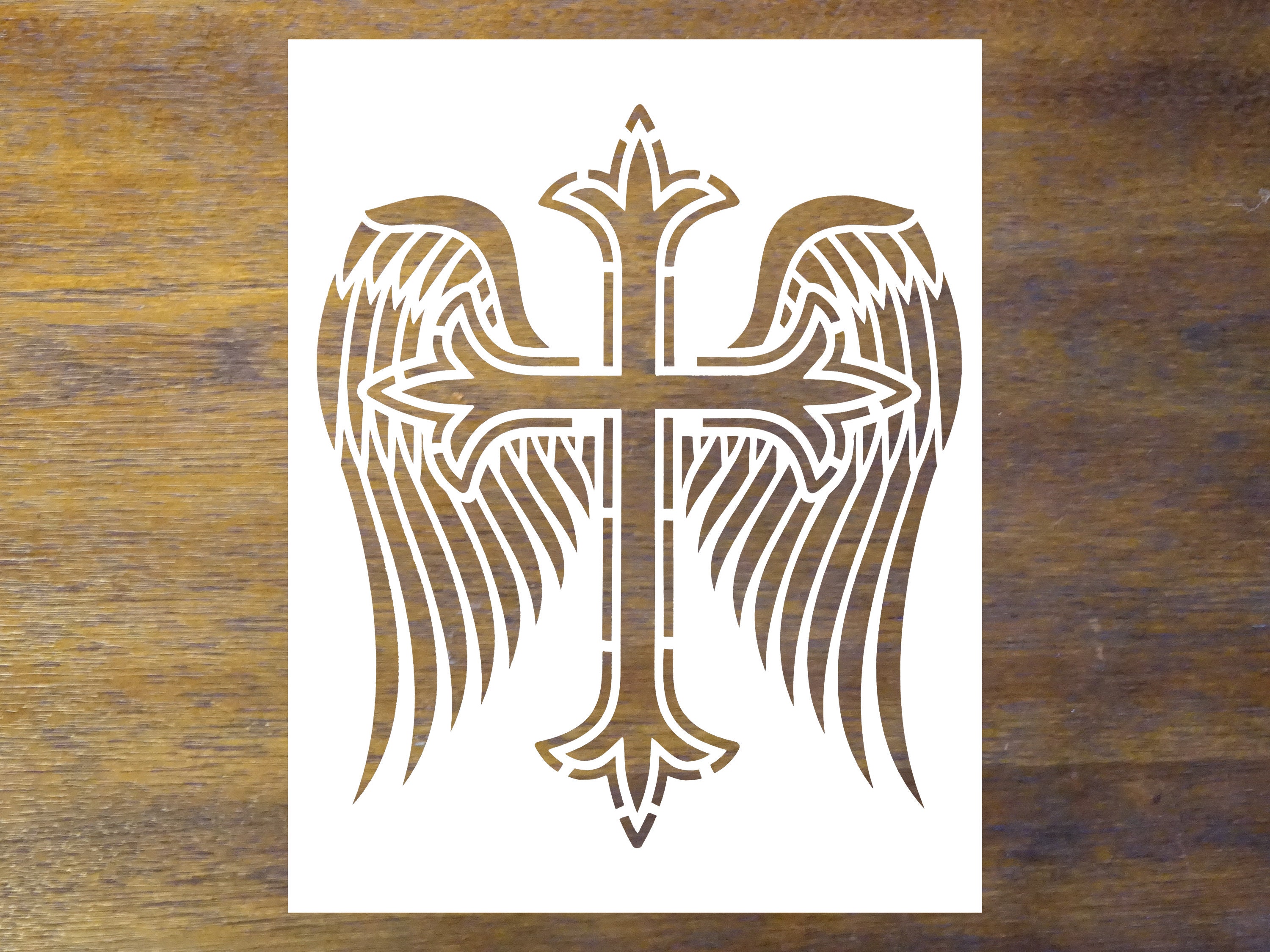 Cross Stencil Reusable Color Draw & Paint Stencil | Etsy