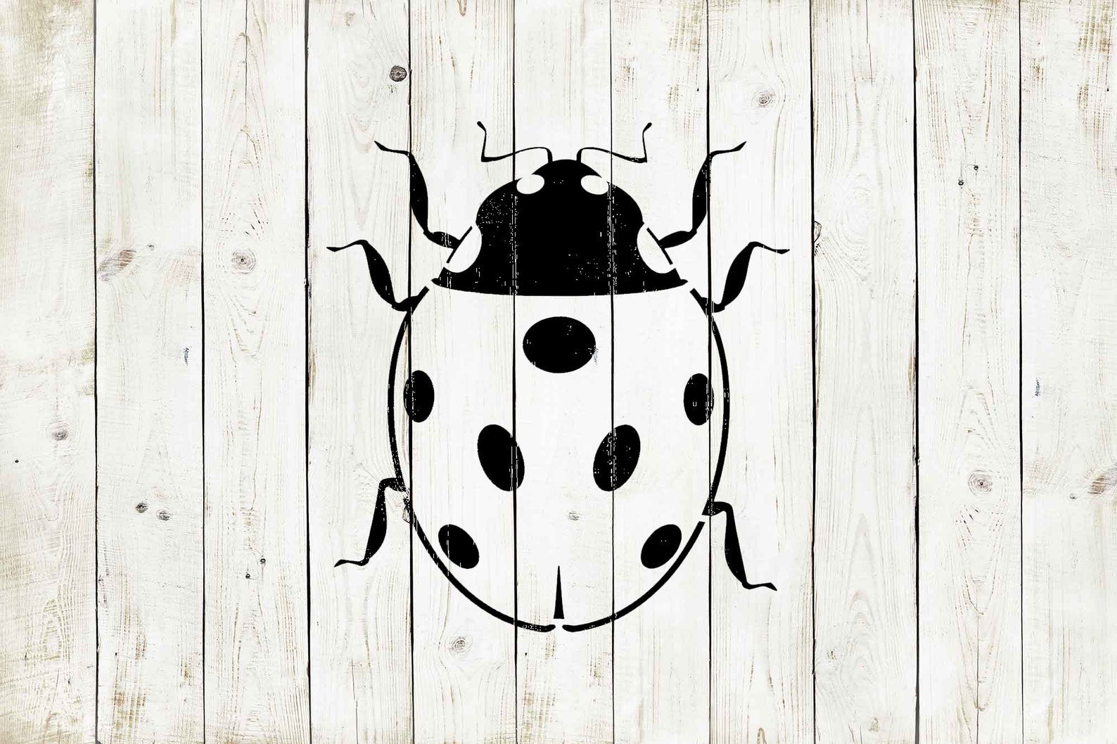 Ladybug Stencil Reusable Color Draw Paint Custom Stencil | Etsy