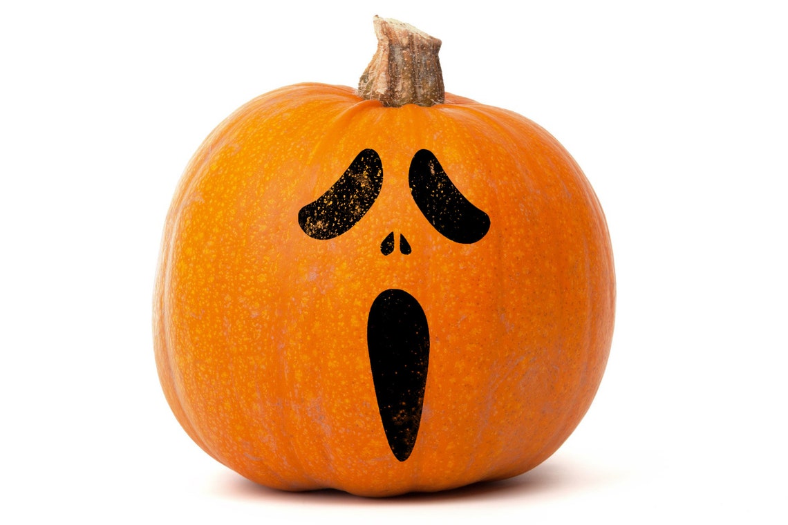 Scream Pumpkin Stencil Reusable Color Draw Paint Stencil Etsy scream-pumpkin-stencil-reusable-color-draw-paint-stencil-etsy