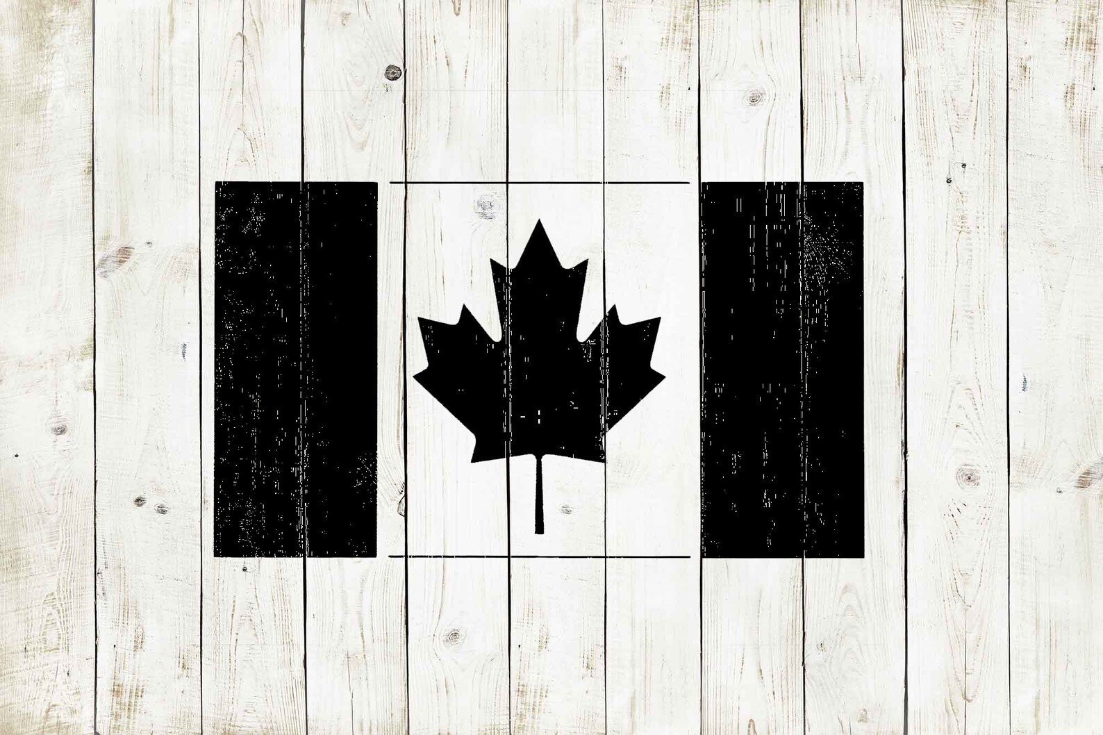 Canada Flag Stencil Reusable Color Draw & Paint Stencil Etsy