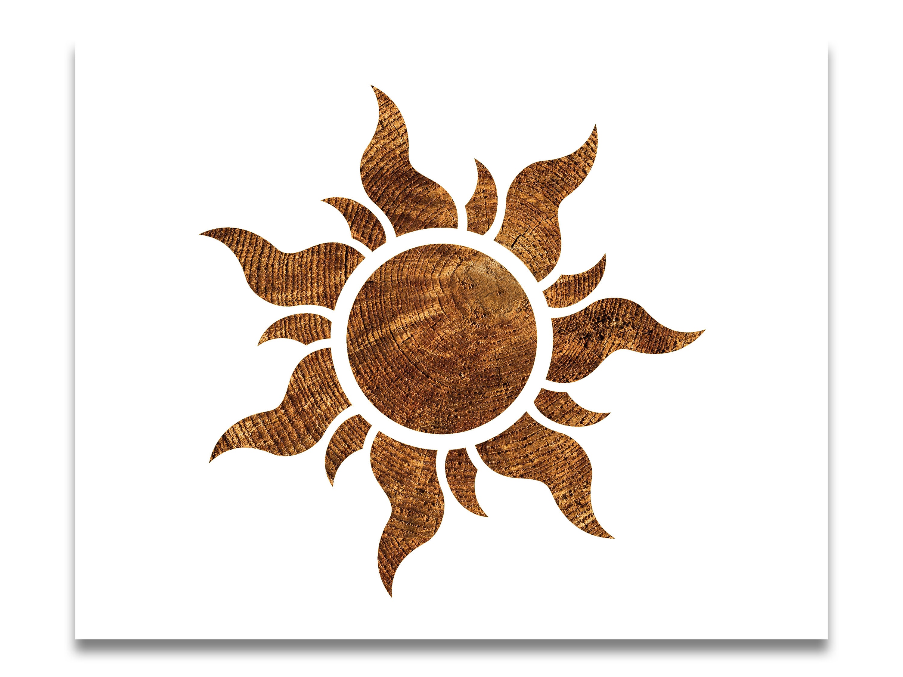 tangled-sun-stencil-reusable-color-draw-paint-custom-etsy