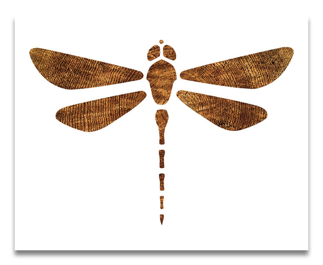 Dragonfly Stencil Reusable Color, Draw, & Paint Stencil - Etsy