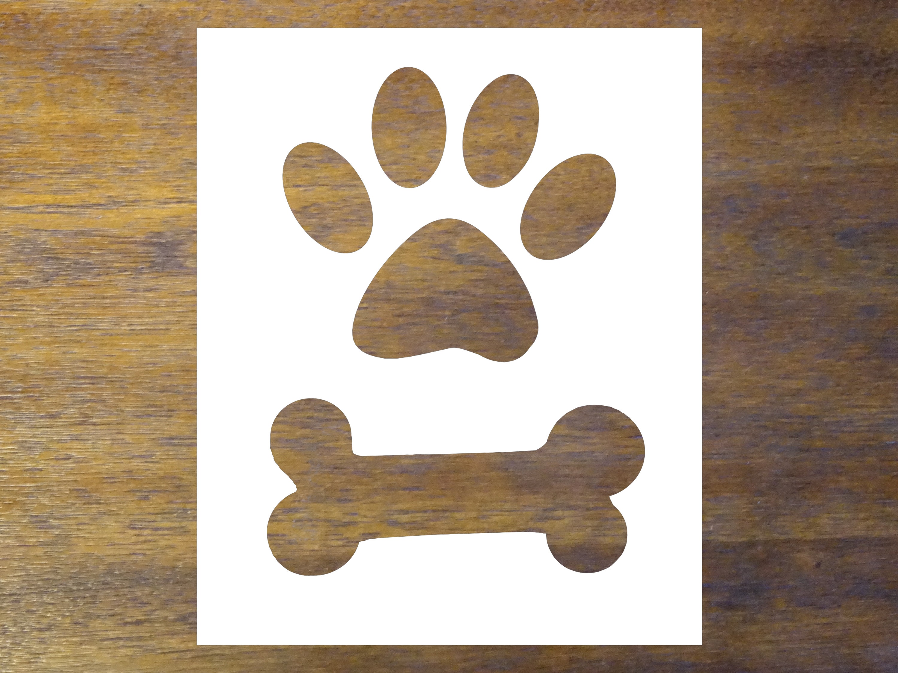 Paw Print Stencil Reusable Color Draw Paint Custom Etsy paw-print-stencil-reusable-color-draw-paint-custom-etsy