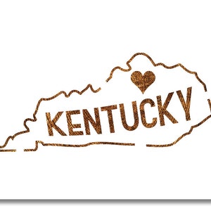 Kentucky Stencil Reusable Color Draw &amp; Paint Stencil - Etsy