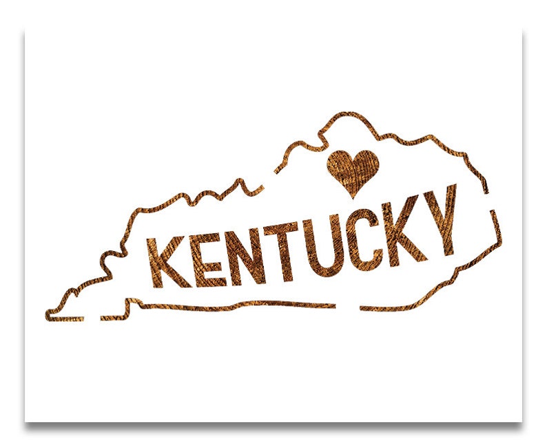 Kentucky Stencil Reusable Color Draw &amp; Paint Stencil - Etsy