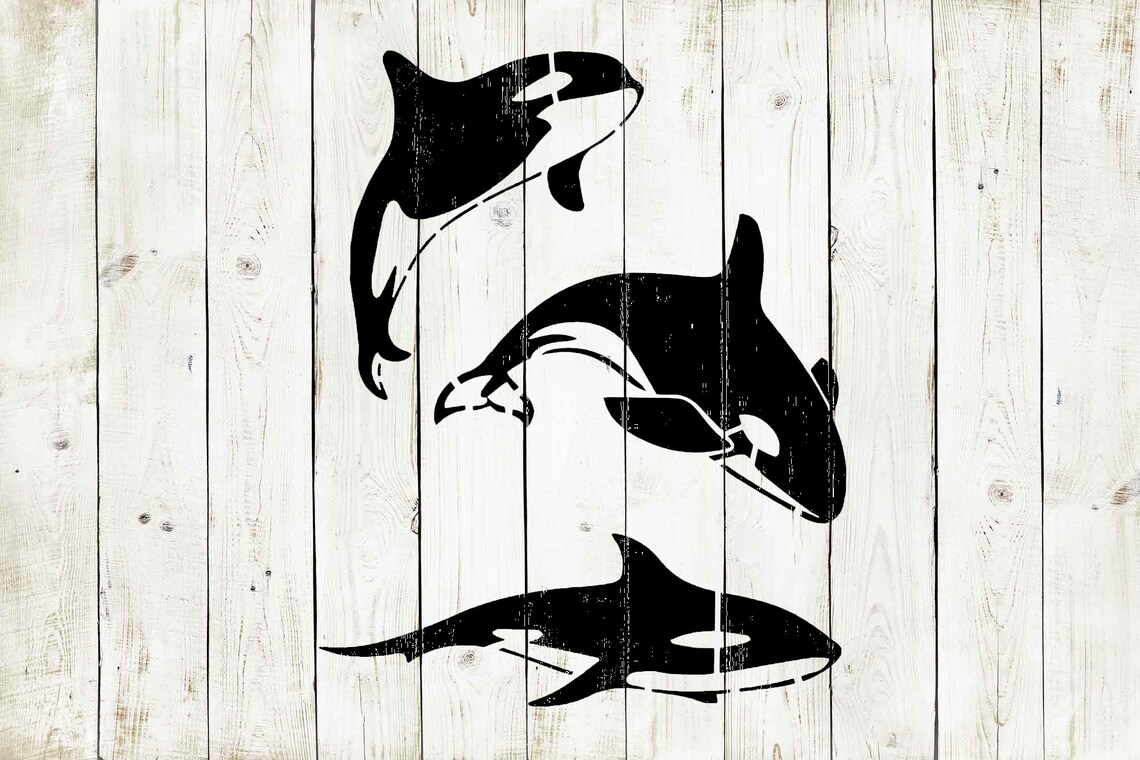 Kill Whales Stencil Reusable Color Draw & Paint Stencil - Etsy