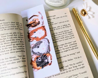 Guinea Pig Bookmark - Great Gift for Book Lover!