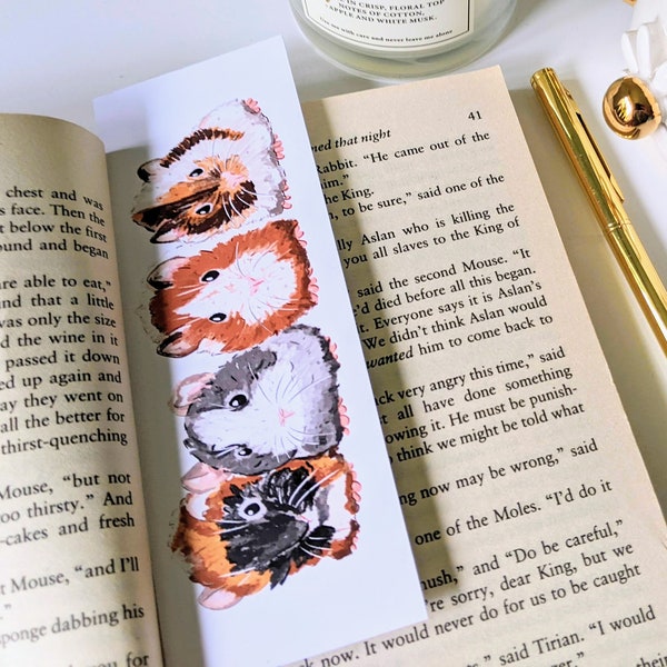 Guinea Pig Bookmark - Great Gift for Book Lover!