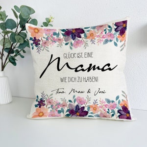 Mom pillow, personalizable, mother's day, gift mom with name