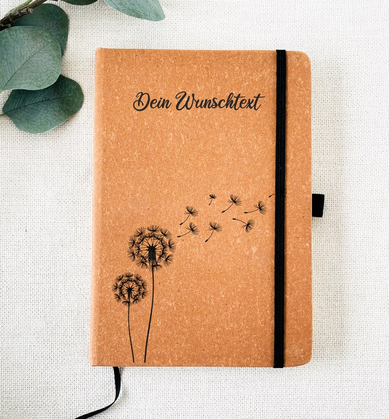 Leder Notizbuch personalisiert, Tagebuch mit Namen, personalisiertes Reisetagebuch, personalisiertes Tagebuch, Geschenk Valentinstag Motiv 3