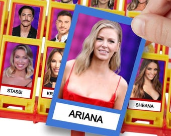 Vanderpump Rules Guess Who Printable, Reality TV Party Game Night | Instant Download