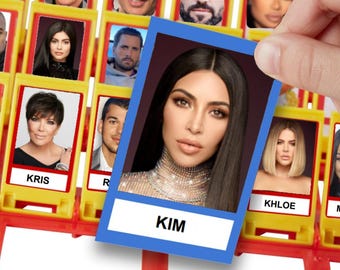 Kardashians Guess Who Game | Printable Adult Party Game (Digital Download)